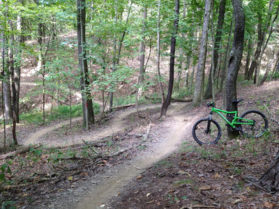 single track mountain bike trails near me