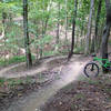 a nice example of some of the twisty singletrack you can look forward to.