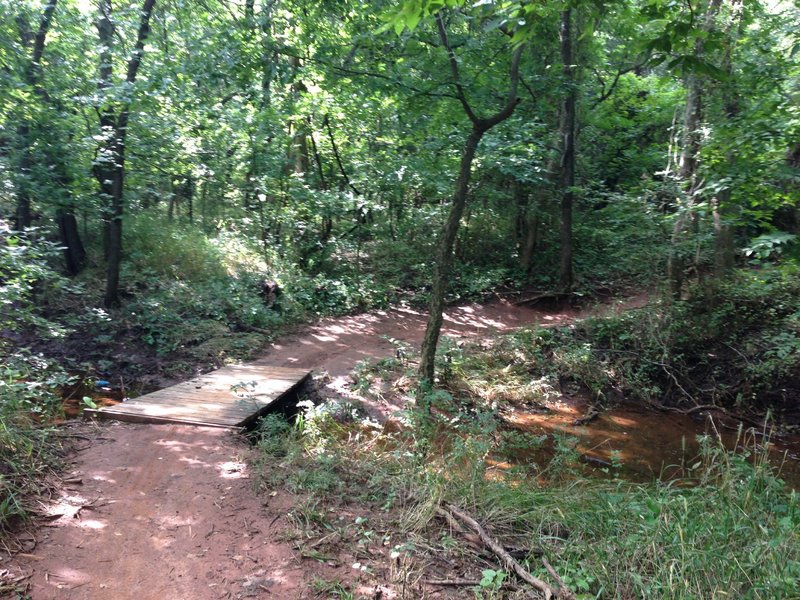 Small Little Bridge Over Creek