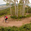 The Rustlers experience - lots of berms, lots of views