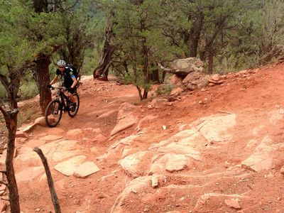 red hill mountain bike trails