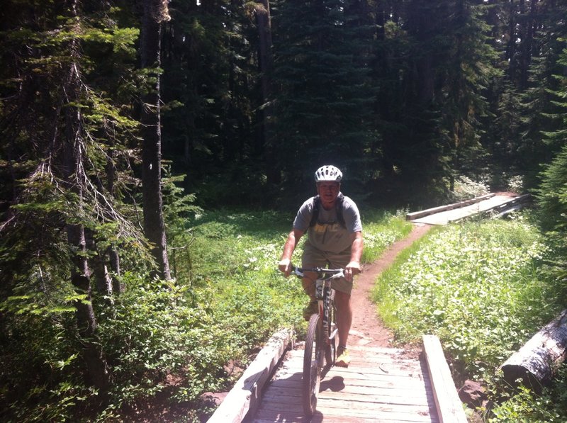 Excellent wooded singletrack