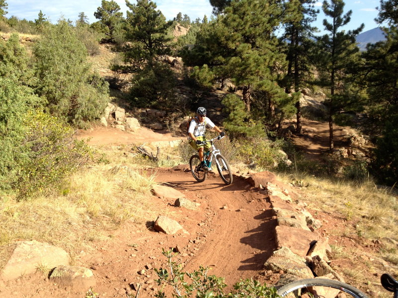 Antelope Trail Mountain Bike Trail, Lyons, Colorado