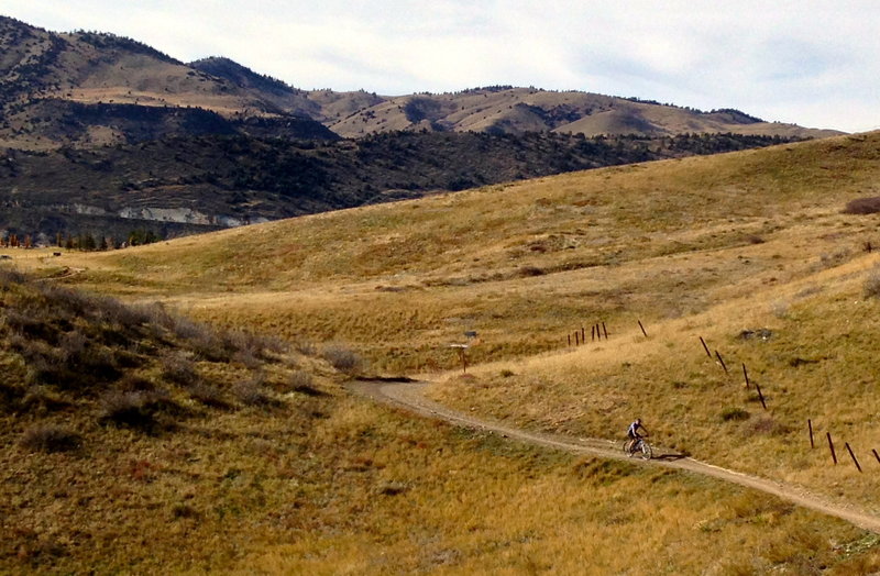 green mountain biking