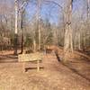 This is seen from the main road, and is parking for the Tiger Rag Loop during the summer. There is a shelter and grill.