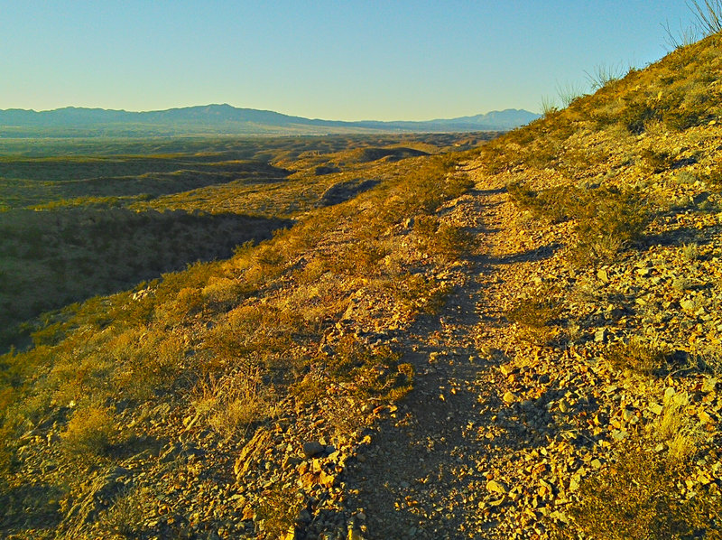 Quebradas Hogback Trail Mountain Bike Trail, Socorro, New Mexico