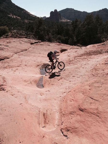 More fun slickrock on the Llama Trail