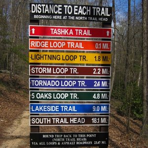 Lake Lurleen Trail Map Lake Lurleen State Park Mountain Bike Trail, Northport, Alabama