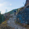 Looks easy from this side. ;-) Prairie Creek trail.