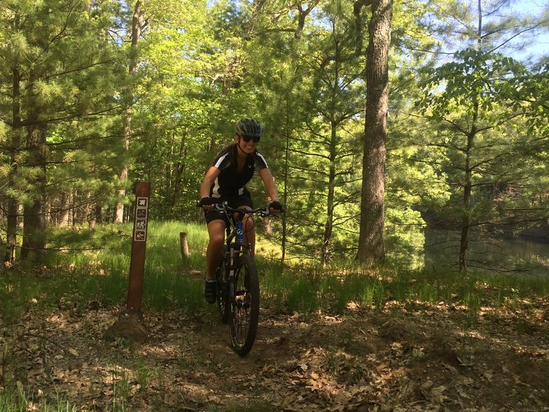 lakeshore park mountain bike trail