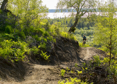 Mountain Bike Trails near Kincaid Park