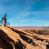 360 panorama from Moab to Arches to the La Sals