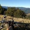 Looking SW from the south shoulder of Baldy Peak; top of the downhill section!