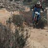 DH finishing sprint