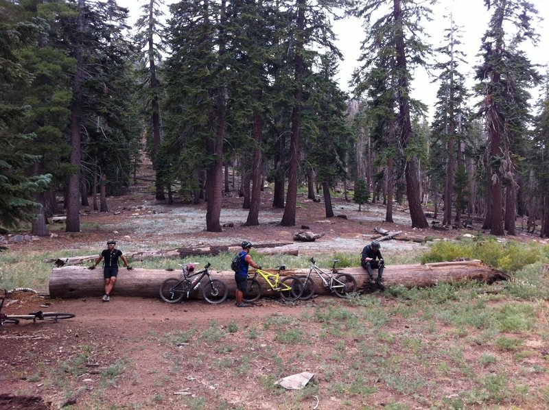 Great spot for a break.  Especially if you live only slightly above sea-level.