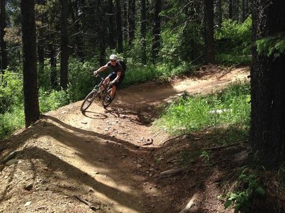 Mountain Bike Trails near West Bragg 
