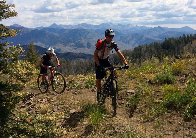 Oregon Gulch Loop Mountain Bike Trail, Sun Valley, Idaho