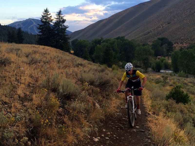 Sun Valley Service Road-XC Ski Trail Mountain Bike Trail, Sun Valley, Idaho