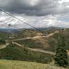 Mountaineer Express chairlift and new hillside development