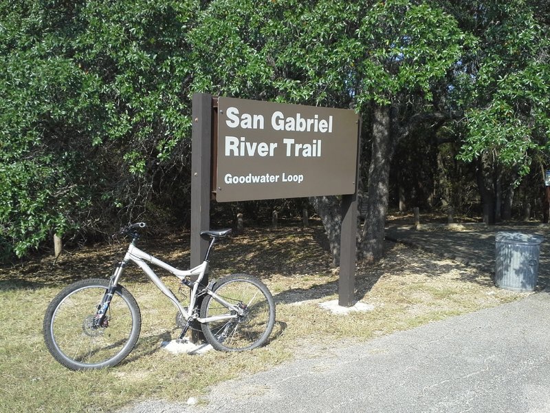 Russell Park Trailhead of the Goodwater Loop