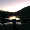 Early morning at Rainbow Lake