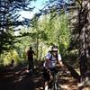 ISU OAC pounding up the trail