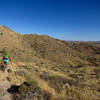 Great views and great DH's heading east on Bellota towards La Milagrosa