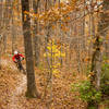 There's plenty of flow on the North Lake trail.