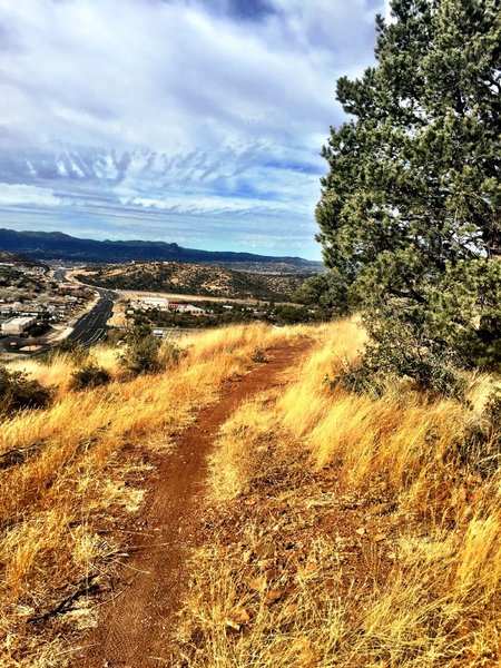 Looking west from Sundog Ranch Trail