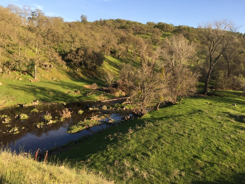 View from the trail