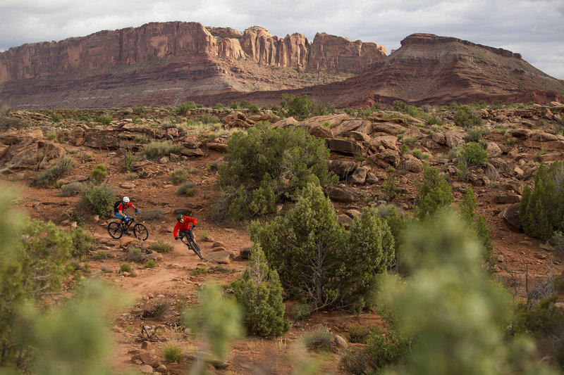 Moab Brands Trail Map Moab Brand Trails - Lazy/Ez Loop Mountain Bike Trail, Moab, Utah