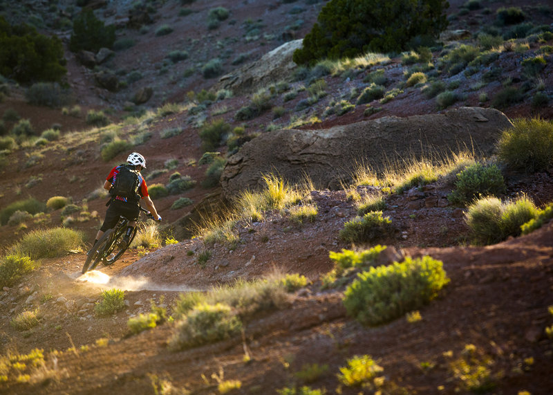 Klondike Bluff Outer Loop Mountain Bike Trail, Moab, Utah