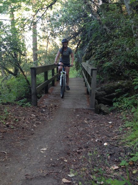 Great trail. Lots of uphill initially but worth it for the long downhill.