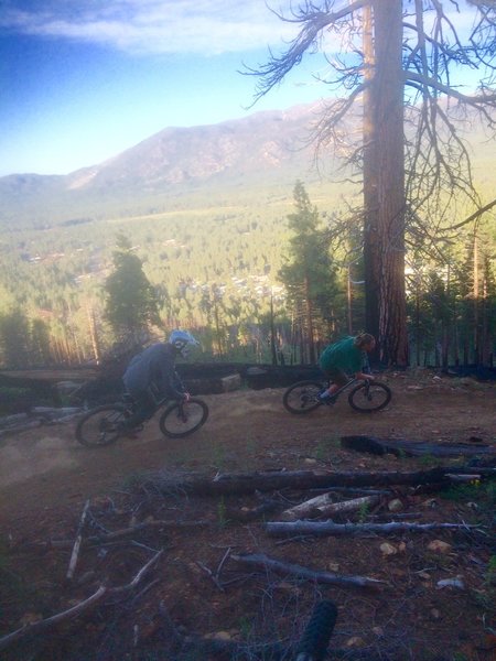 Tour of Angora Ridge/Tahoe Mountain Loop