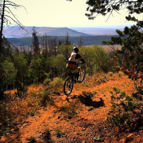 Elk Chase 1 Mountain Bike Trail, Pinedale, Wyoming