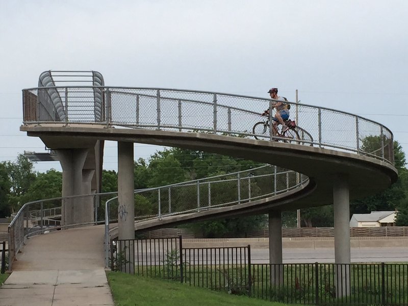 Canal Hike and Bike Trail Mountain Bike Trail, Wichita, Kansas