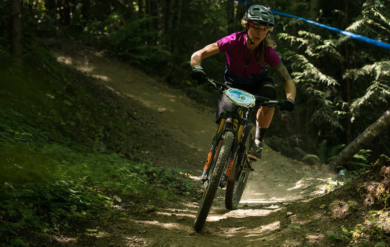 Double Bypass Mountain Bike Trail, Port Angeles, Washington