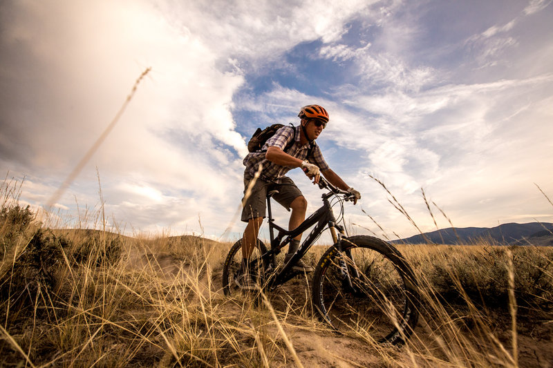 Enduro Loop Mountain Bike Trail, Salmon, Idaho