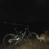 McCullough Trail (and the offshoots) is a great place to ride under a fool moon.