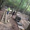 Soggy Bottom getting a completely new bridge.  The trail crew does it again!!! These guys are the best!