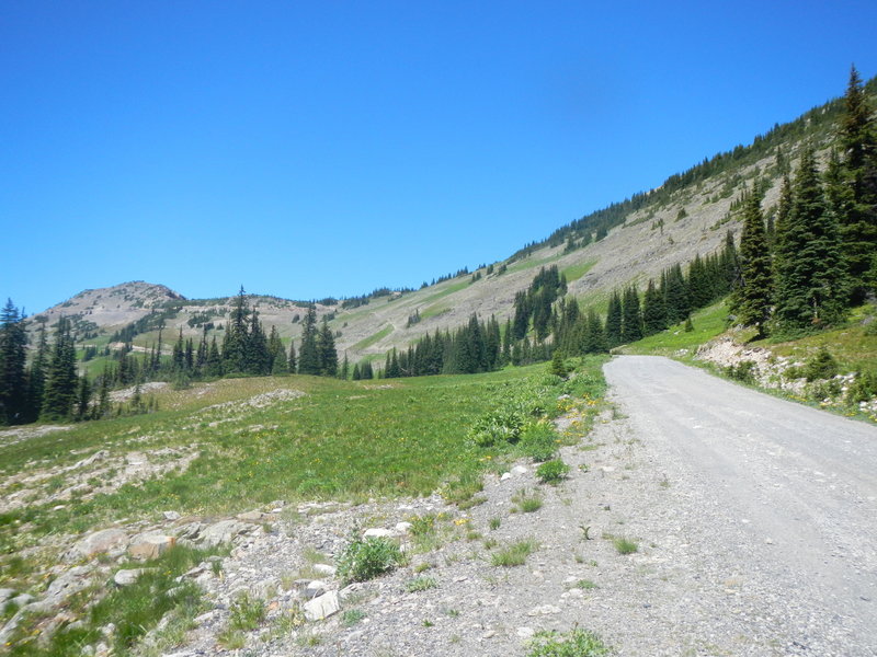 Leaving Harts Pass for Slate Peak, you begin to get a sense of the majesty of this area.