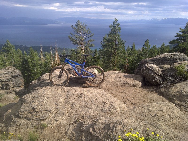 Tahoe Rim Trail: Brockway to Wilderness Boundary