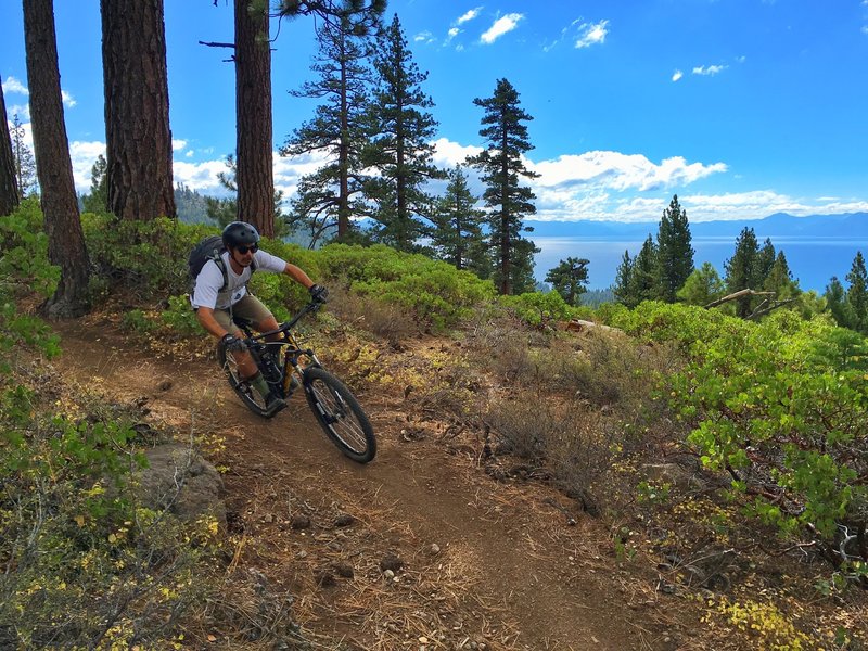 Alex J Baker photo from the Rise and Shine Downhill.