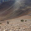 Hike-a-bike to the summit.