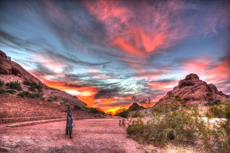 Double Butte Loop Mountain Bike Trail, Tempe Junction, Arizona