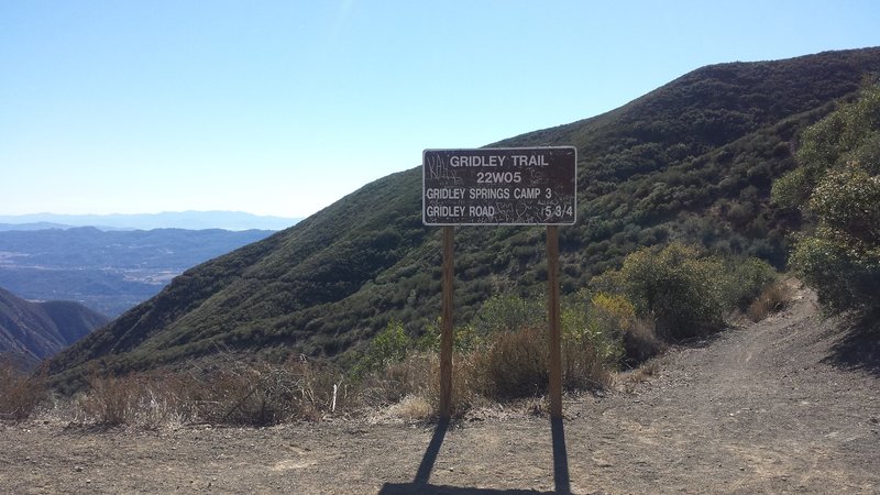 Nordhoff Peak via Gridley Trail