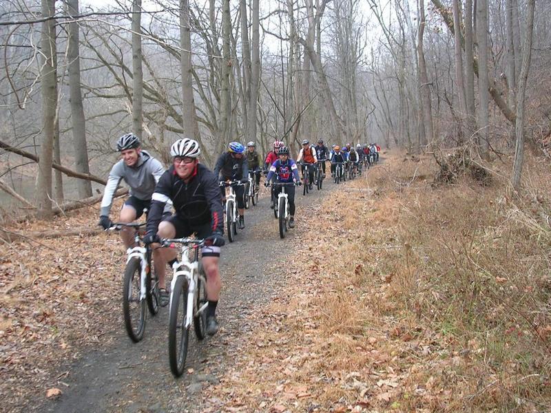 double track mountain biking