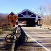 The wooden bridge you get to ride over when you ride the Campground Loop.