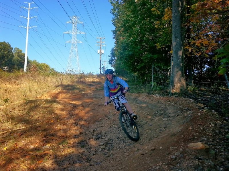 Wakefield Mountain Bike Trail Map My Sister Using The Switchbacks At Wakefield Park On Her First Mountain Bike  Ride Ever.