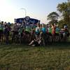 GirlBike group ride at Detroit's Rouge Park.